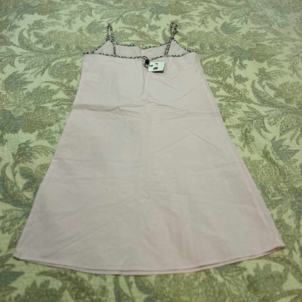 Burberry Light Pink Camisole with Check Trim size small - Picture 6 of 14